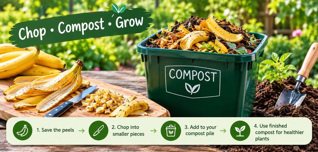 The Best Way to Use Banana Peels for Your Plants