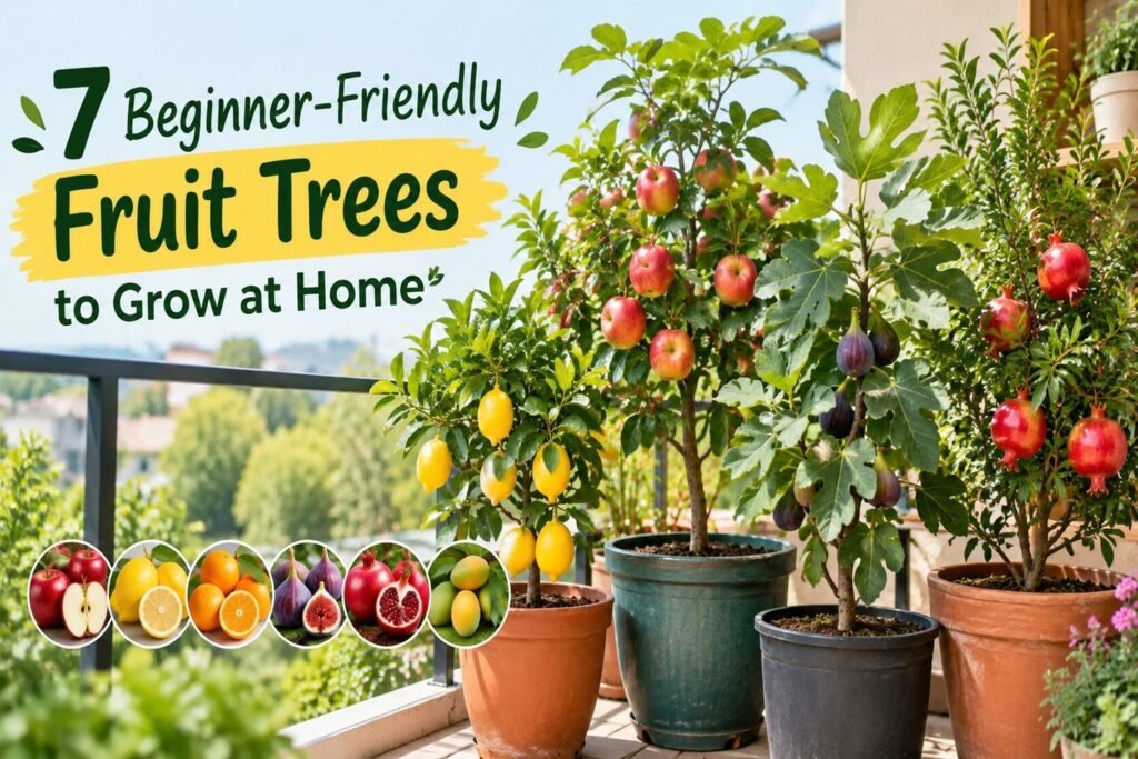 7 Beginner-Friendly Fruit Trees to Grow at Home